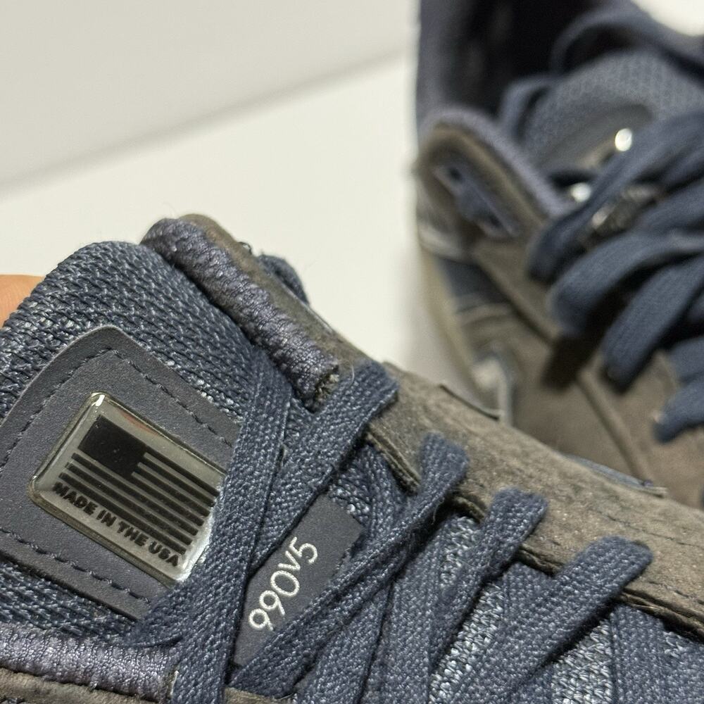 New Balance 990NV5 Athletic Walking Shoe Blue Made In USA W990NV5 Women’s 8 D - Picture 5 of 9
